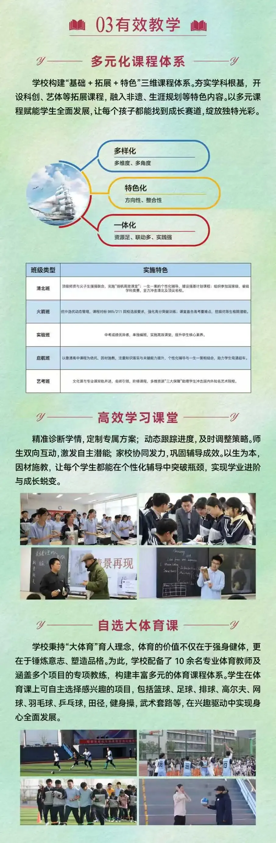 扬帆学校五一开放日,中考学科专家面对面 第7张 扬帆学校五一开放日,中考学科专家面对面 第7张