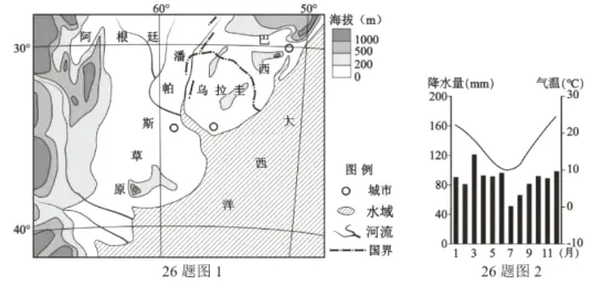 2026年1月高考地理真题(浙江卷)及答案 第17张 2026年1月高考地理真题(浙江卷)及答案 第17张