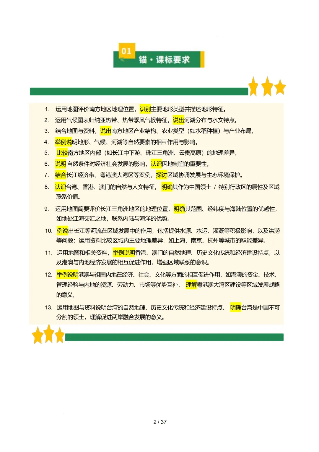 【初中资料】中考地理:《专项复习》专题16南方地区(10大知识点2大技法3大易错点,知识清单)(全国通用)+电子版+抓紧收藏-可下载打印! 第5张 【初中资料】中考地理:《专项复习》专题16南方地区(10大知识点2大技法3大易错点,知识清单)(全国通用)+电子版+抓紧收藏-可下载打印! 第5张
