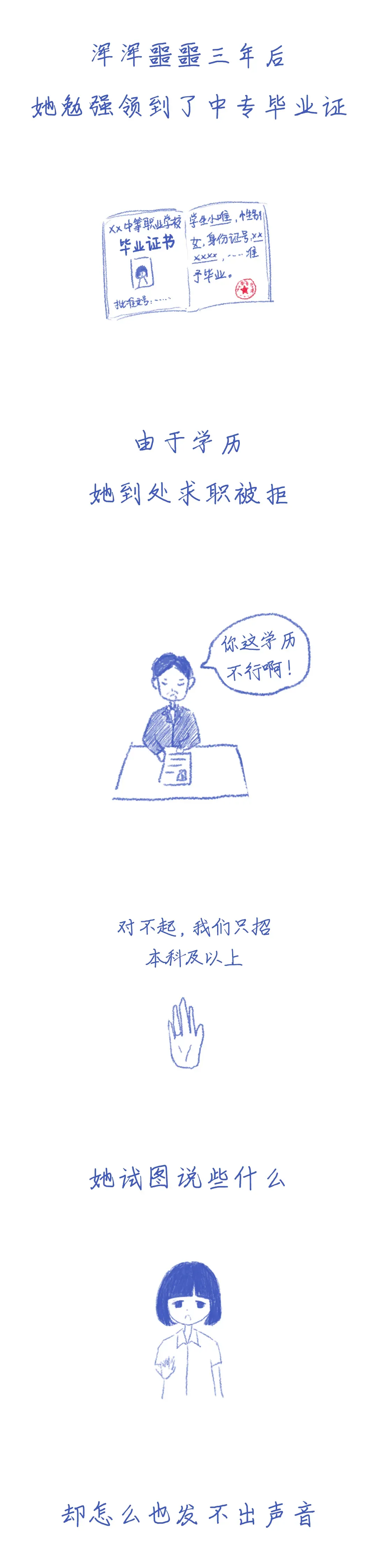 中考失败意味着什么?答案远比你想象的可怕!(转给孩子) 第6张