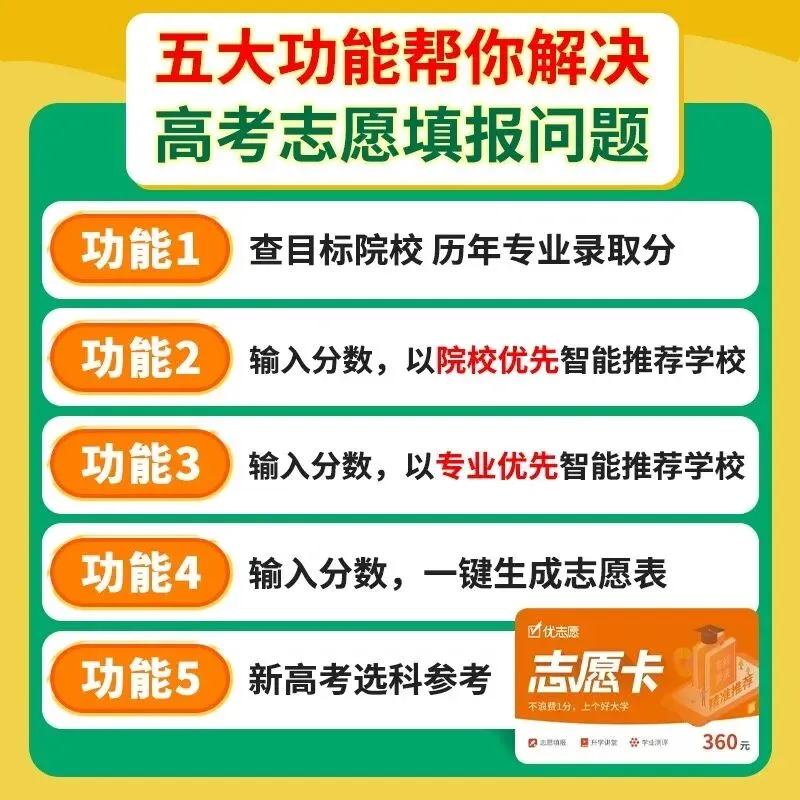 志愿填报卡 | 模考成绩出来后,怎样提前模拟高考志愿? 第6张