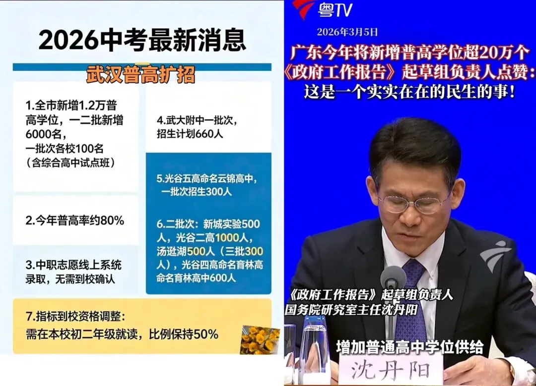 中考五五分流走向终结:普高大扩招背后,是教育公平与职业发展的双重博弈 第1张