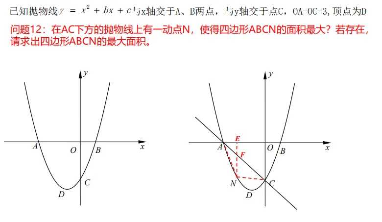 【中考数学专题】一道二次函数的经典30问 第18张 【中考数学专题】一道二次函数的经典30问 第18张