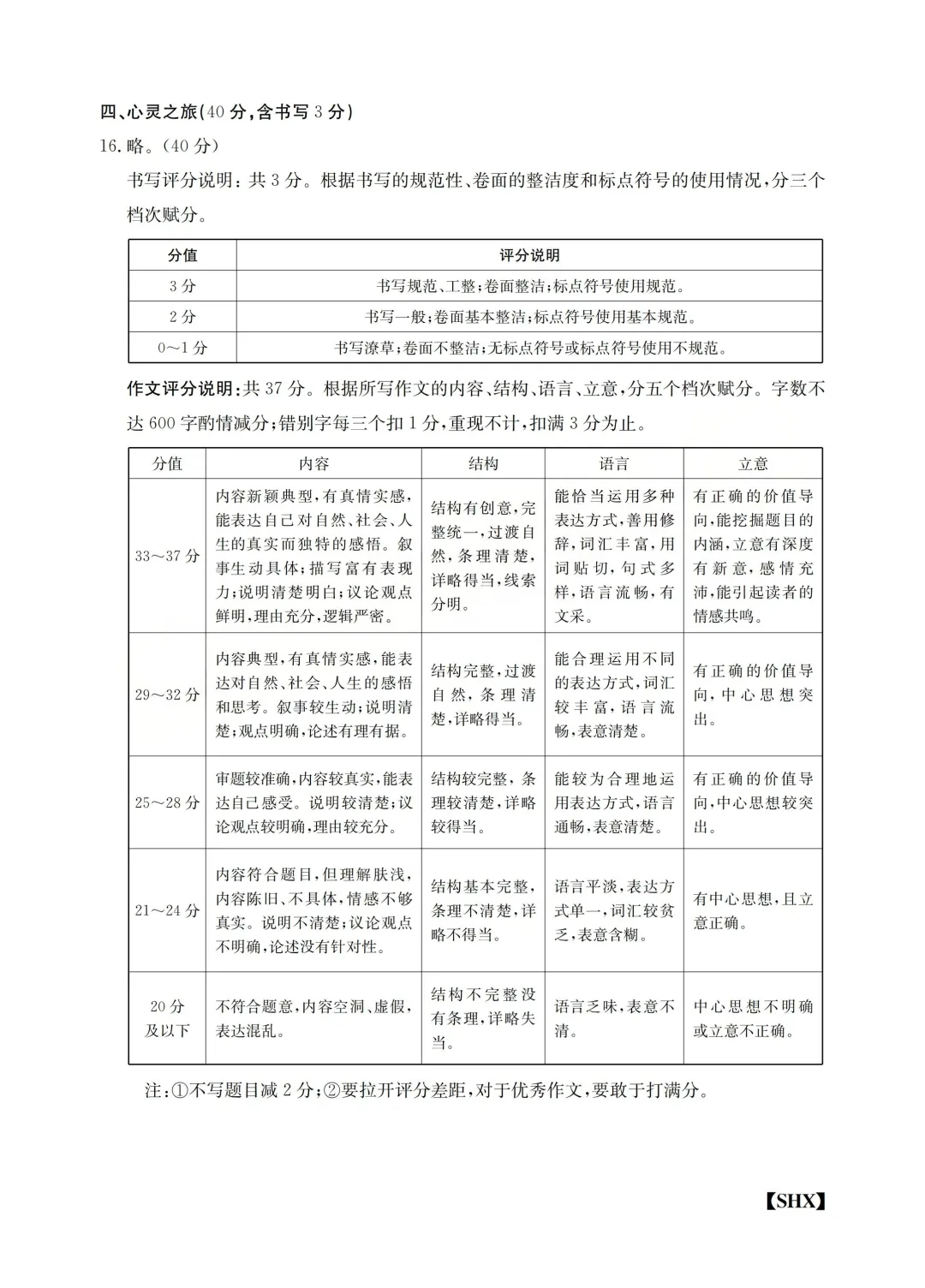 模拟训练四·语文2026山西中考模拟训练 第11张
