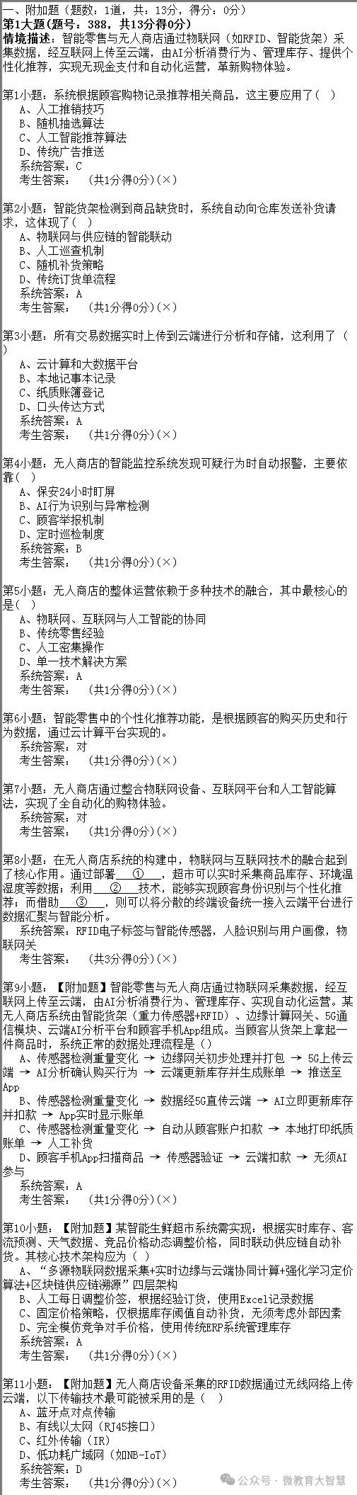 2026年陕西省初中信息科技学业考试题库模拟真题(十五) 第3张