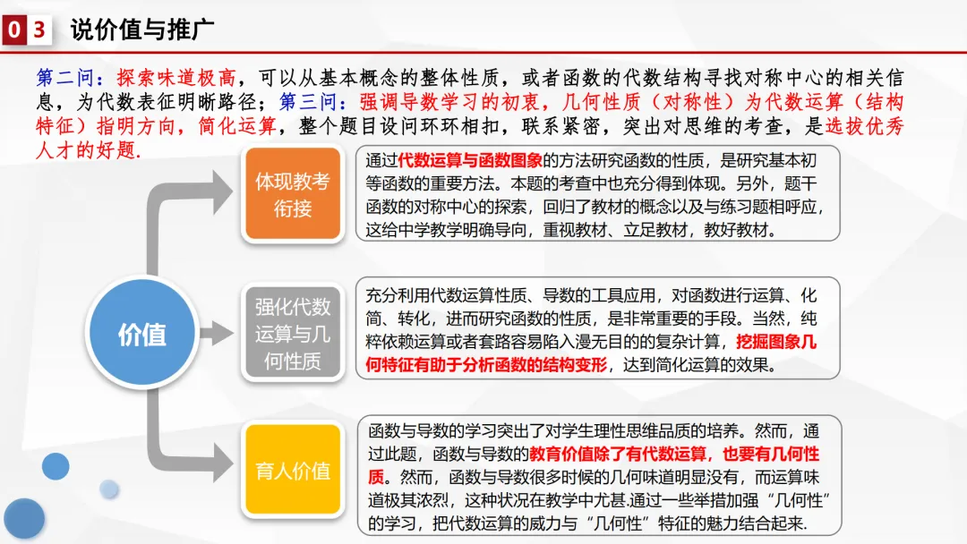 【说高考真题】代数运算表其外 几何性质蕴其中——2024年全国1卷第18题说题F82 第23张 【说高考真题】代数运算表其外 几何性质蕴其中——2024年全国1卷第18题说题F82 第23张