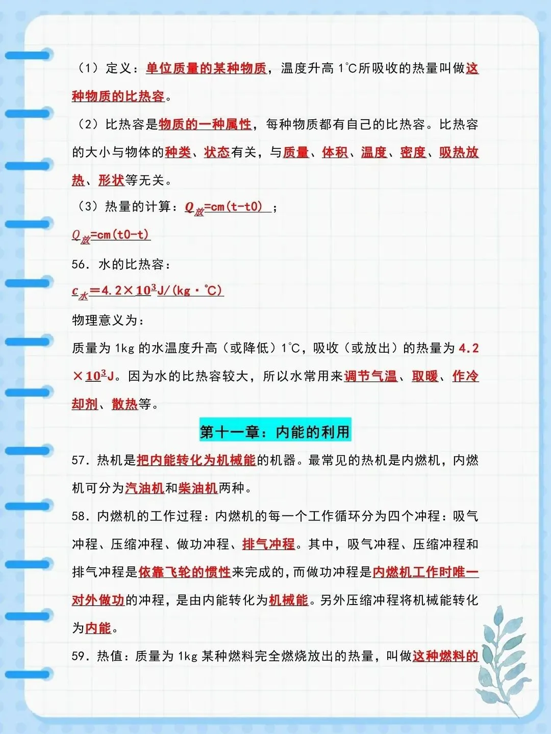 2026中考物理93个必考知识点 | 超详细 第7张