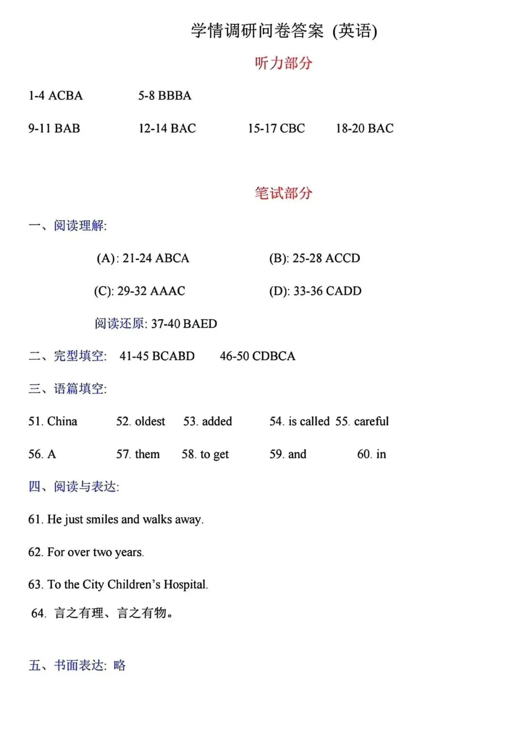 【试卷/中考】2025-2026沈阳和平区九下中考一模4月英语(含答案+听力)可下载 第15张