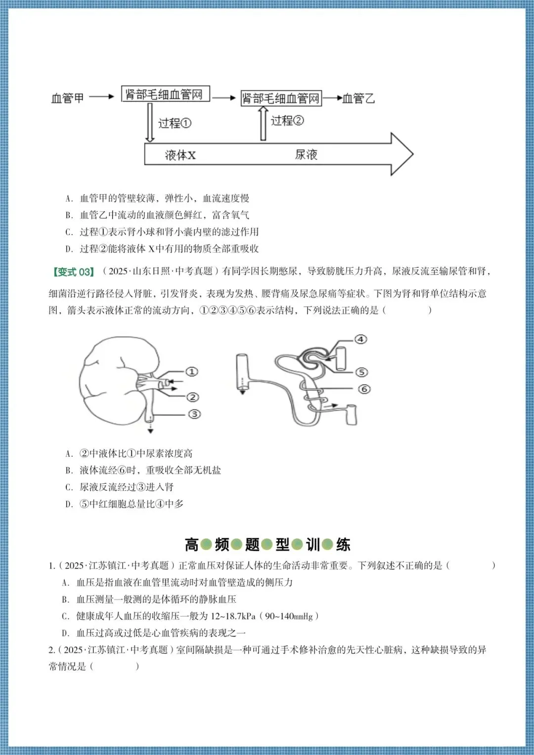 生地会考|2026春《生物会考》会考试卷+历年真题卷+二轮高频真题+押题猜想,电子版可打印! 第14张