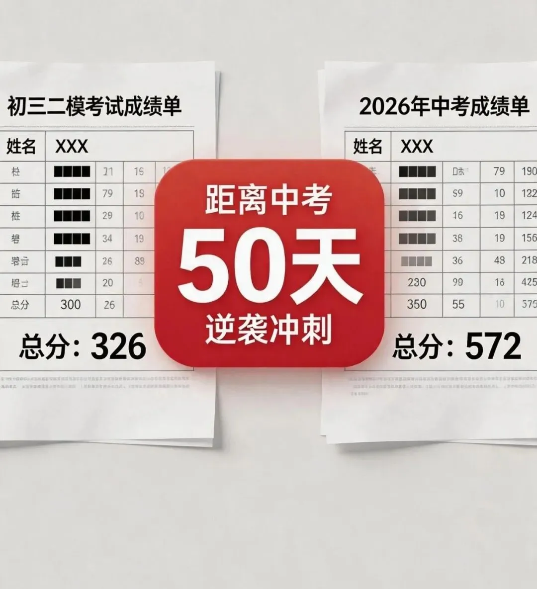 距中考仅剩50天!贵阳二模300多分,她竟凭这个方法冲进重点高中……龙翔初三冲刺班究竟做了什么? 第1张