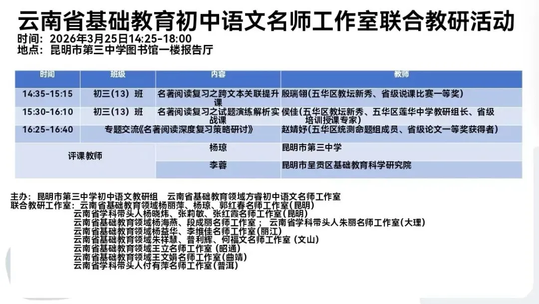 云端共研名著路,以教提质向中考——李维佳语文名师工作室参与方睿语文名师工作室联动教研纪实 第2张