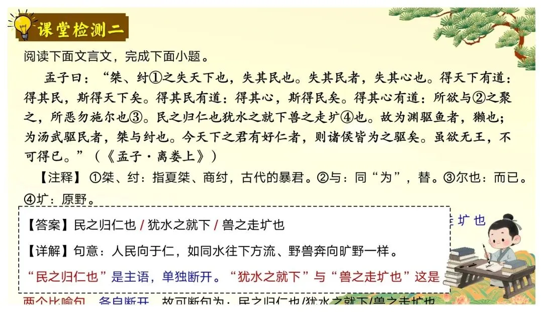 中考课外文言文核心考点 | 突破文言文难关,再也不怕课外文言文了 第29张
