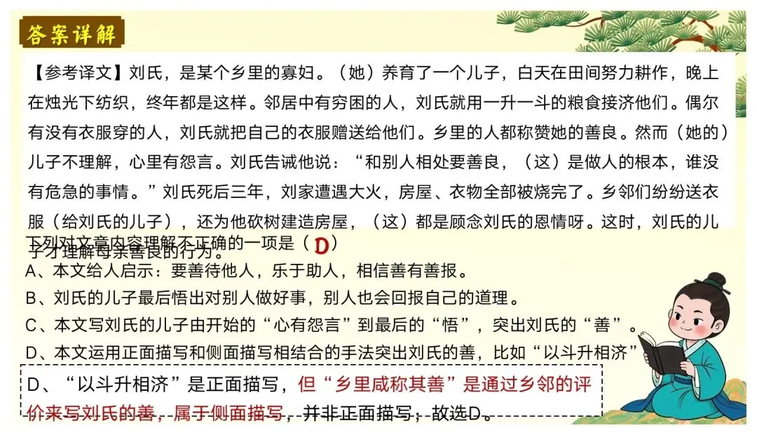 中考课外文言文核心考点 | 突破文言文难关,再也不怕课外文言文了 第38张