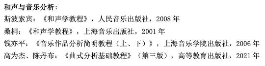 真题分享|上海音乐学院2026音乐考研811和声与音乐分析真题谱例、专业目录及考试大纲 第14张 真题分享|上海音乐学院2026音乐考研811和声与音乐分析真题谱例、专业目录及考试大纲 第14张