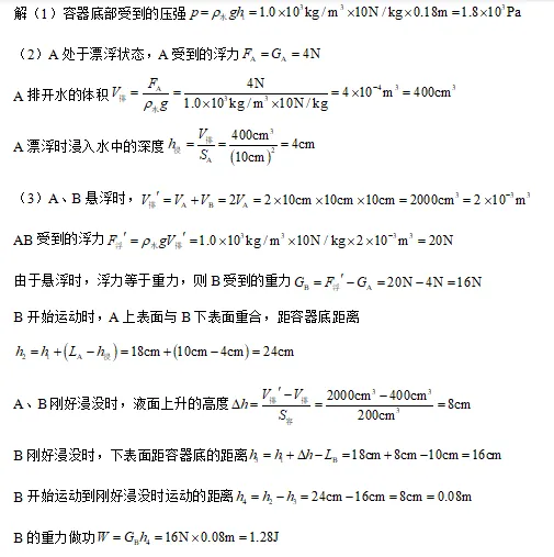 中考动力学综合计算41-45题(适中)-第11张图片-四季读书网