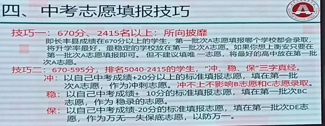 中考模拟填志愿,这3个坑千万别踩-第2张图片-四季读书网 中考模拟填志愿,这3个坑千万别踩-第2张图片-四季读书网