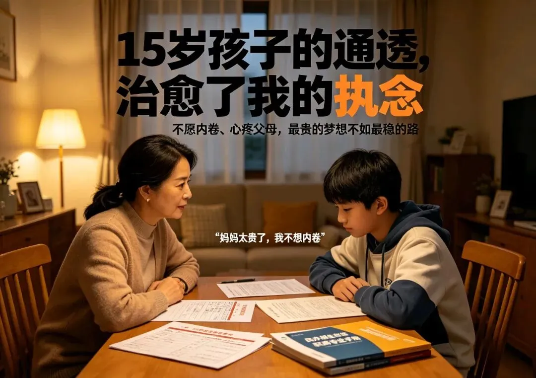 中考落榜后看校一天,我彻底破防:民办20万、复读9万、职高兜底,普通家庭太难选-第1张图片-四季读书网