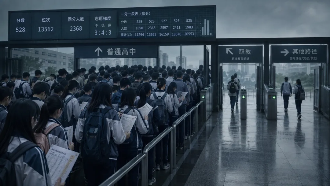 中考滑档潮:教育分层加速,最先被挤压的是中等生-第2张图片-四季读书网