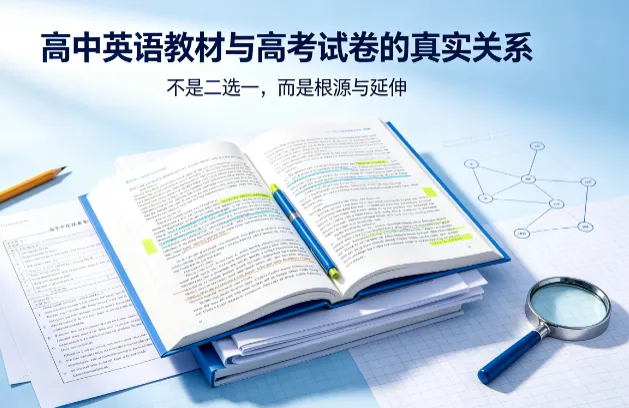 高中英语教材与高考试卷的真实关系:90% 家长和学生都想错了-第2张图片-四季读书网 高中英语教材与高考试卷的真实关系:90% 家长和学生都想错了-第2张图片-四季读书网