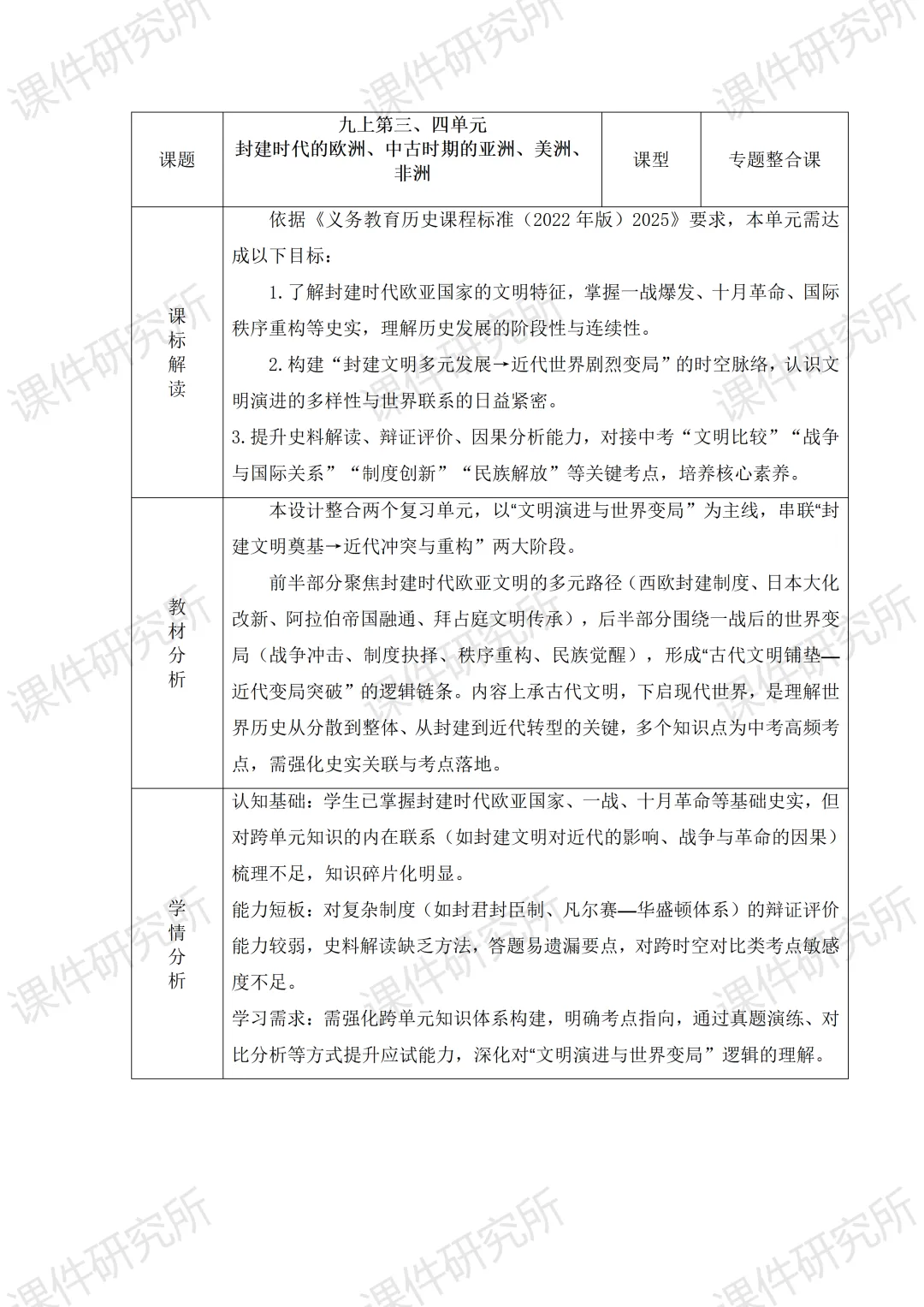 情境化+大单元:搞定中考历史高频点《封建时代的欧洲、中古时期的亚洲、非洲和美洲》一课两单元丨自营系列-第27张图片-四季读书网 情境化+大单元:搞定中考历史高频点《封建时代的欧洲、中古时期的亚洲、非洲和美洲》一课两单元丨自营系列-第27张图片-四季读书网