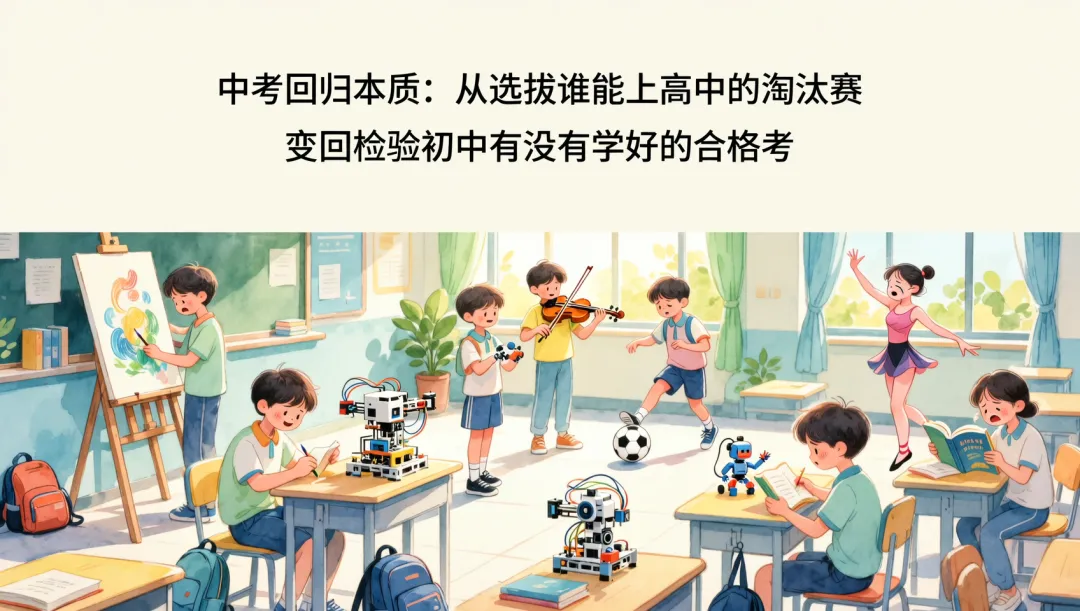 初中家长别焦虑!中考 “愿读尽读” 试点刷屏,普通家庭升学新信号来了-第4张图片-四季读书网 初中家长别焦虑!中考 “愿读尽读” 试点刷屏,普通家庭升学新信号来了-第4张图片-四季读书网
