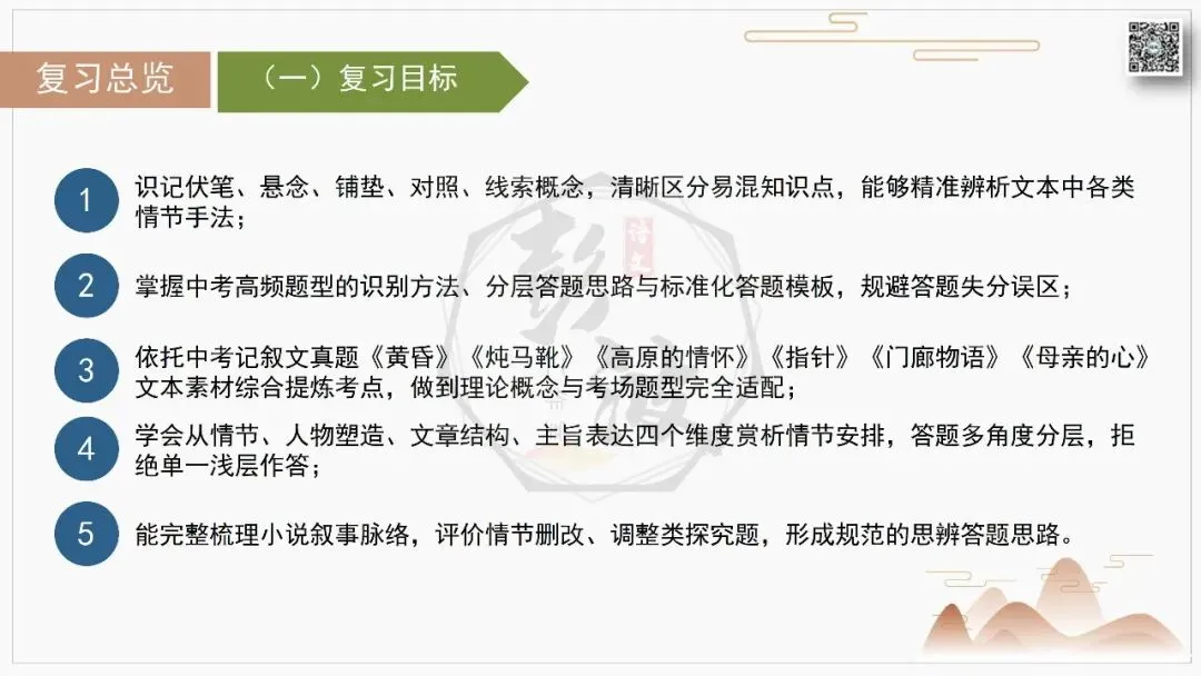 【中考专项-记叙文阅读18讲】课件+文本+例文实战-06伏笔、悬念与情节设计探究题(5元)-第6张图片-四季读书网 【中考专项-记叙文阅读18讲】课件+文本+例文实战-06伏笔、悬念与情节设计探究题(5元)-第6张图片-四季读书网