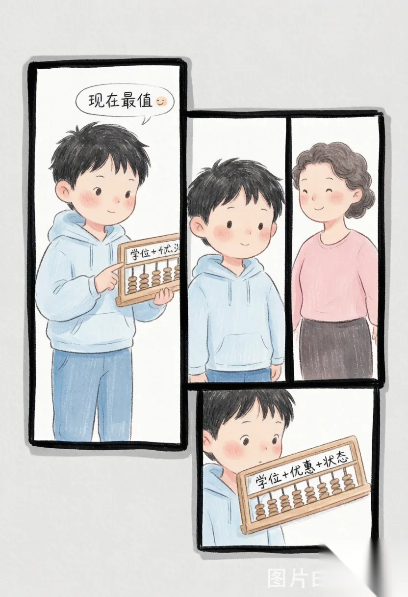 差一分将就,还是用一年逆袭?给中考失利家庭的"时间账"-第3张图片-四季读书网 差一分将就,还是用一年逆袭?给中考失利家庭的"时间账"-第3张图片-四季读书网