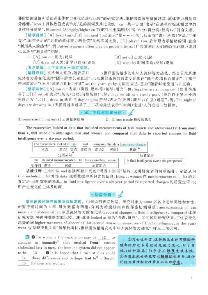 2021年考研英语(一)真题及答案解析-第22张图片-四季读书网