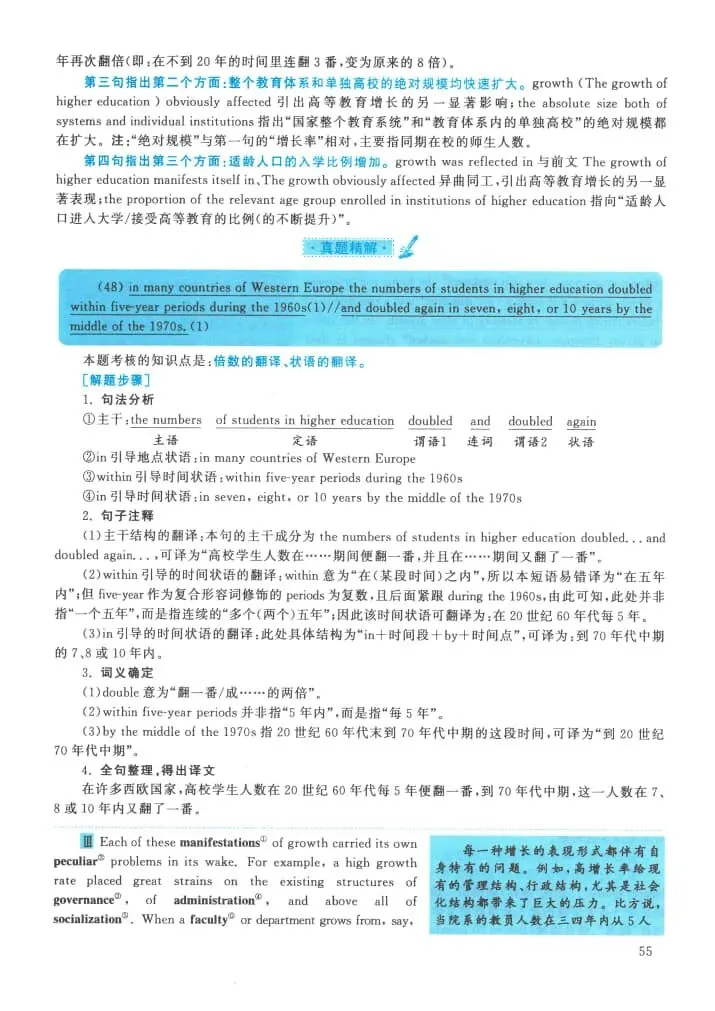 2021年考研英语(一)真题及答案解析-第72张图片-四季读书网