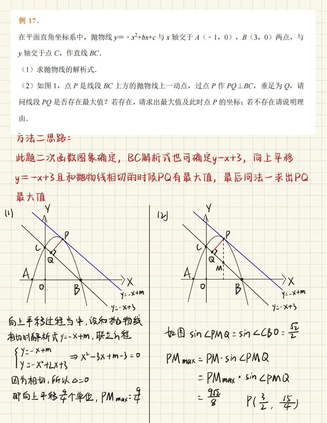中考数学“隐形拦路虎”:二次函数最值问题,3秒锁定答案的秘诀在这!-第8张图片-四季读书网