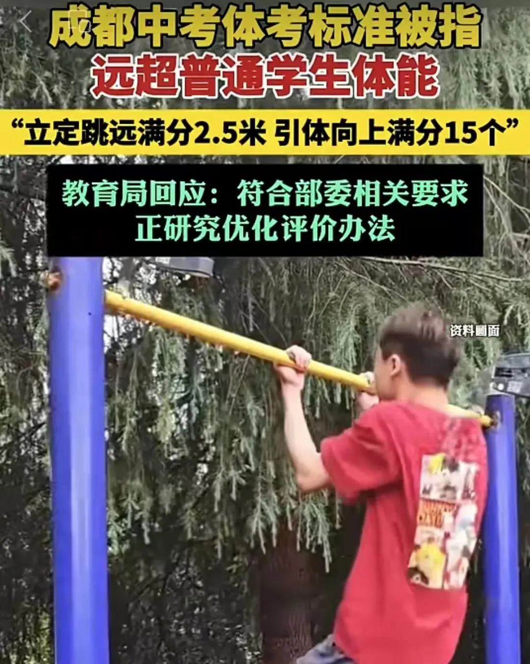 成都中考体考“难度过高”,体考不是为了考倒学生 | 新京报快评-第2张图片-四季读书网