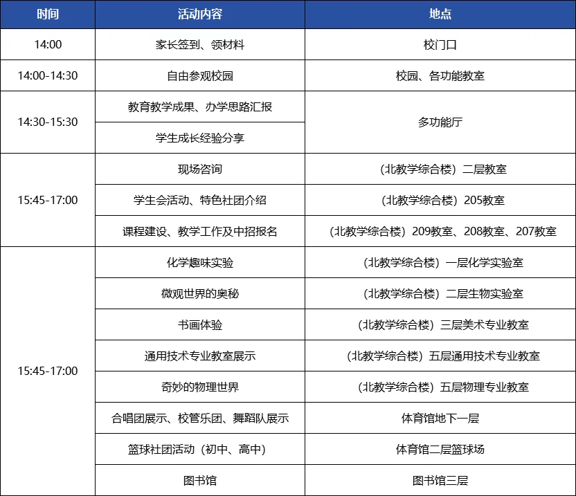 【干货】7月9日中考出分即跑校!速存2026海淀多所中学开放日汇总-第2张图片-四季读书网