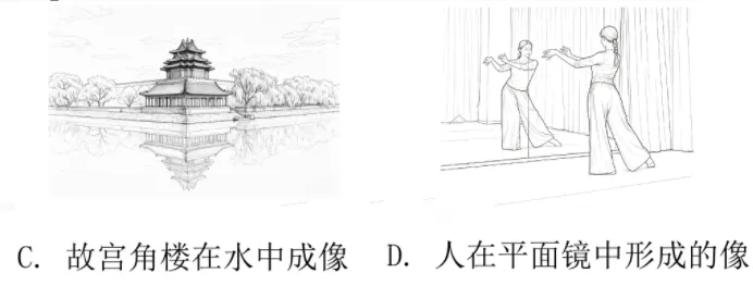 2026年天津滨海新区中考一模  物理单选题详解-第4张图片-四季读书网