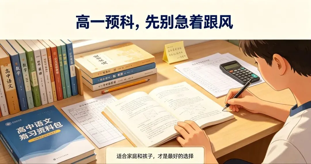 中考结束不是终点!高一预科到底要不要报?普通家长的真心话太真实了-第1张图片-四季读书网