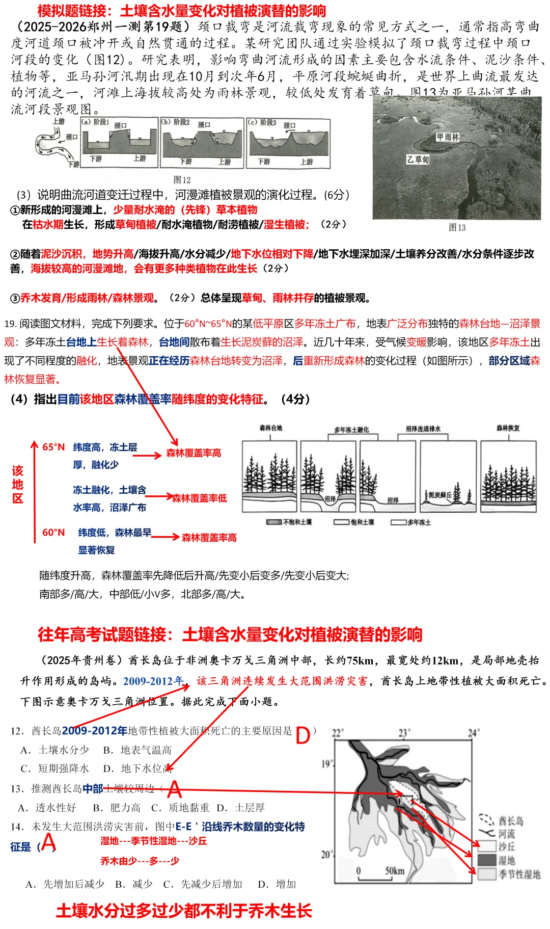 2026年高考地理河南卷真题讲评-第3张图片-四季读书网