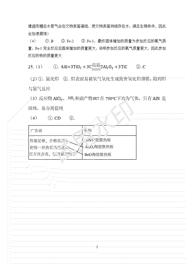 2026年中考化学试题(扬州)-第13张图片-四季读书网