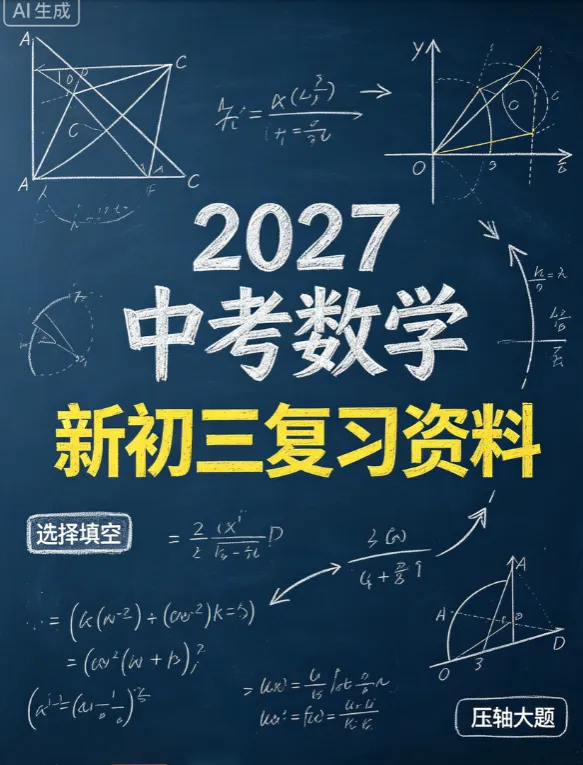 2027《中考早复习》数学新初三-第1张图片-四季读书网