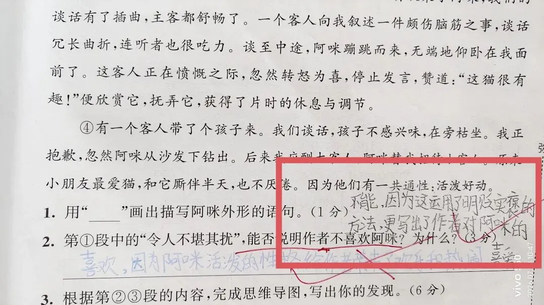 假期,我翻看孩子以前的试卷,找到了提升孩子成绩的途径-第3张图片-四季读书网