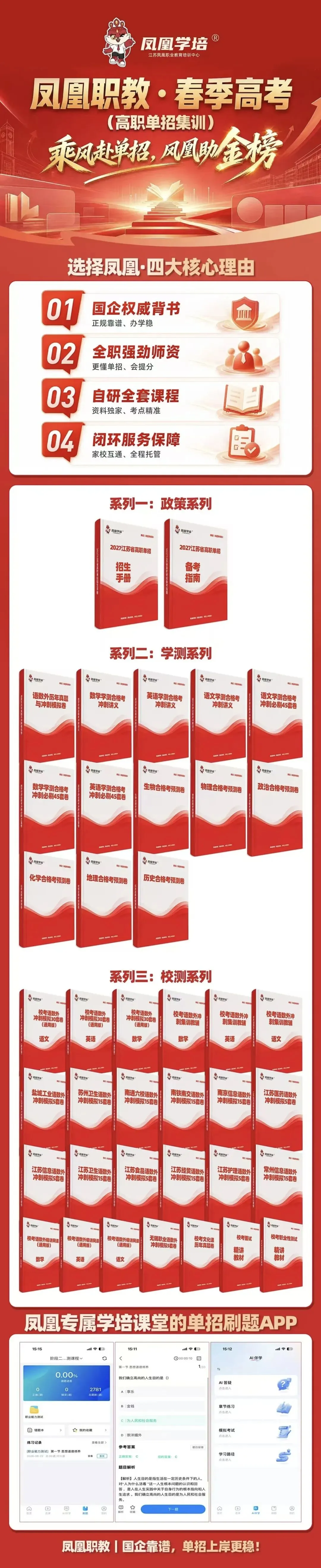 免费领取|江苏合格考18套试卷!真题+模拟卷助力单招备考-第4张图片-四季读书网
