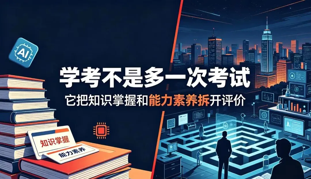 同一张高考试卷,有人崩溃,有人从容!学考分离背后,藏着千万家庭看不懂的教育大变局-第2张图片-四季读书网