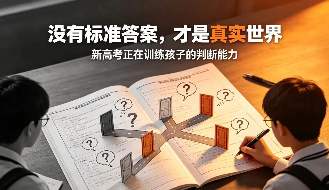 同一张高考试卷,有人崩溃,有人从容!学考分离背后,藏着千万家庭看不懂的教育大变局-第7张图片-四季读书网