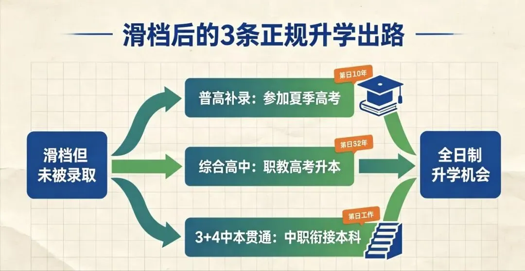 【七星关家长必看】中考滑档还能补录吗?2026毕节官方最新政策+完整补救方案 -第2张图片-四季读书网