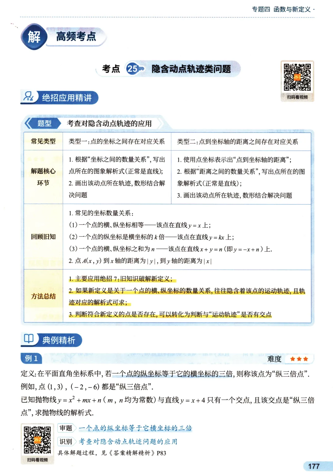 中考函数27个考点——函数背景下的新定义问题-第5张图片-四季读书网