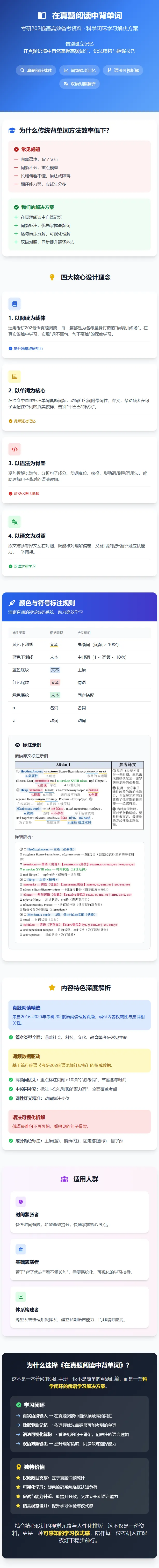 紧急上新!2016-2025年在真题阅读中背单词好评不断 单词语法同步提升!-第7张图片-四季读书网