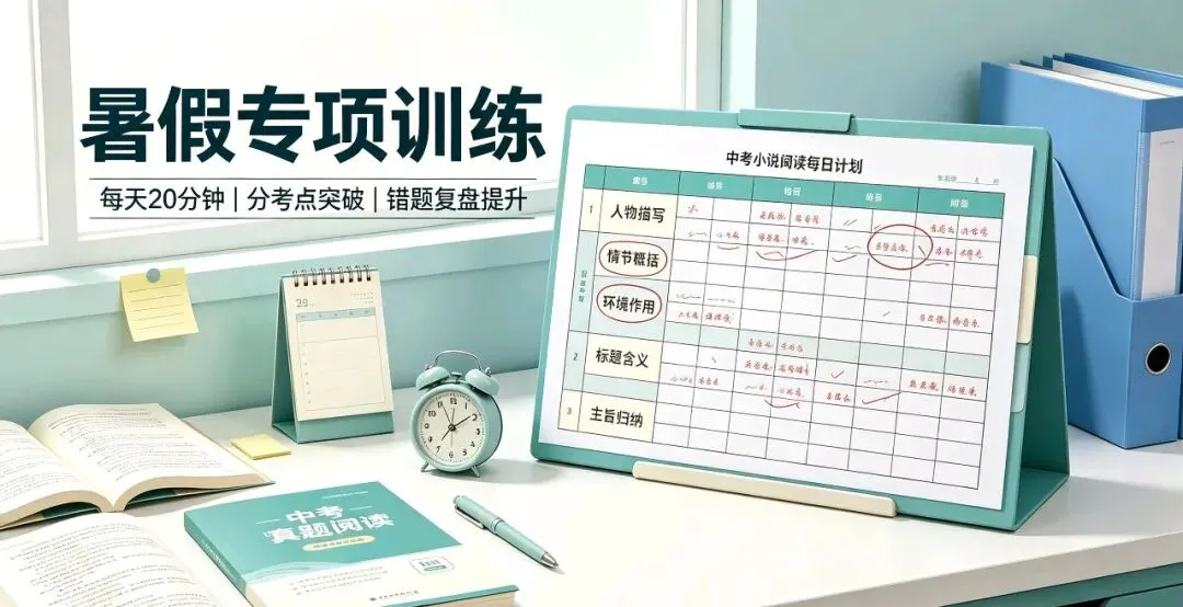 标题:看透命题底层逻辑|中考小说阅读满分攻坚手册(暑假专属提升方案)-第3张图片-四季读书网