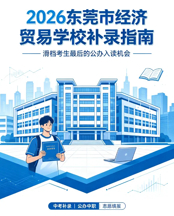 2026 东莞中考|东莞市经济贸易学校补录全攻略!滑档考生抓紧收藏-第3张图片-四季读书网