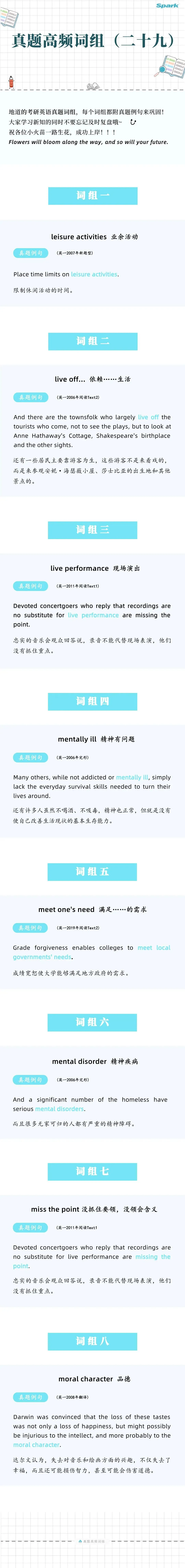打卡上岸!考研真题高频词组 | Day29-第1张图片-四季读书网