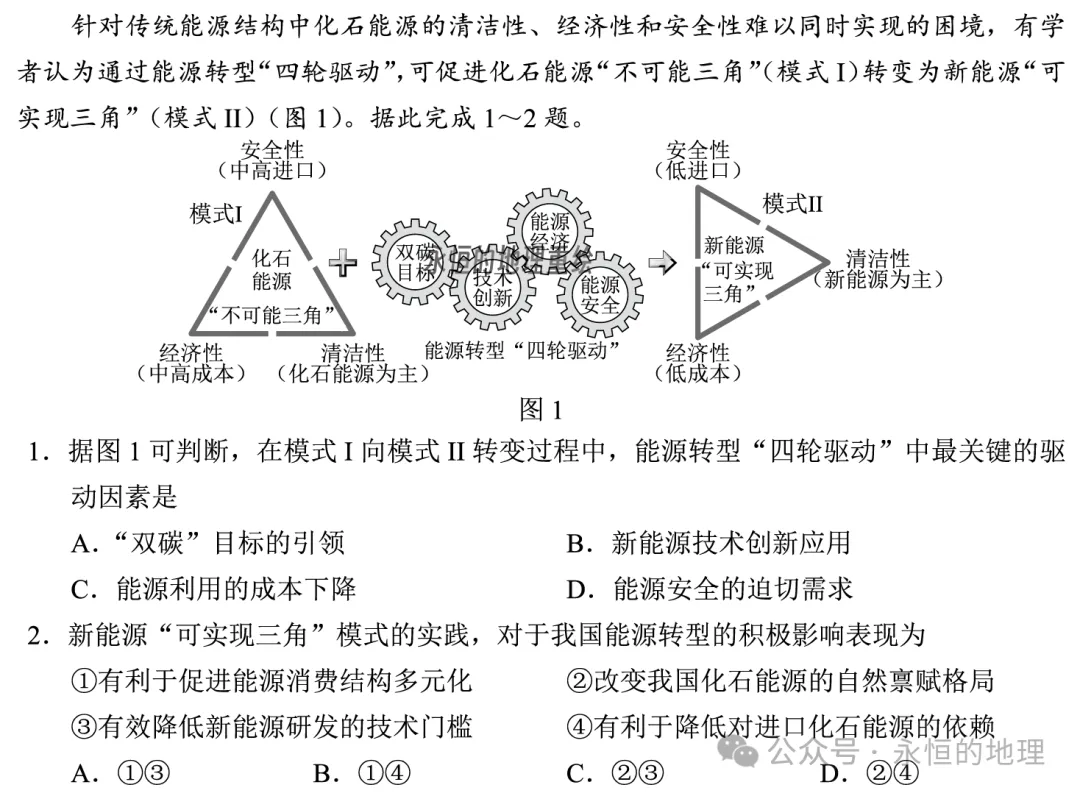 2026年广东卷地理真题源自何处?一文看透!-第2张图片-四季读书网