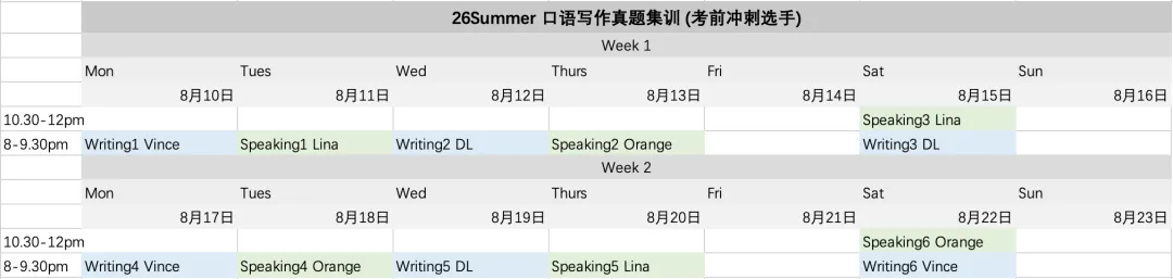 2周雅思口语写作真题集训, 不搞疲劳战, 稳上岸!-第2张图片-四季读书网 2周雅思口语写作真题集训, 不搞疲劳战, 稳上岸!-第2张图片-四季读书网