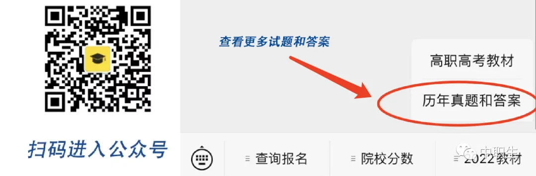2021年3+证书真题试卷(语数英)-第17张图片-四季读书网 2021年3+证书真题试卷(语数英)-第17张图片-四季读书网